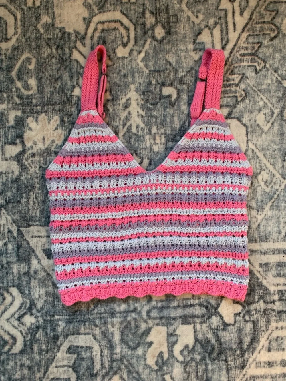 Hollister crochet tank XS - Picture 1 of 2